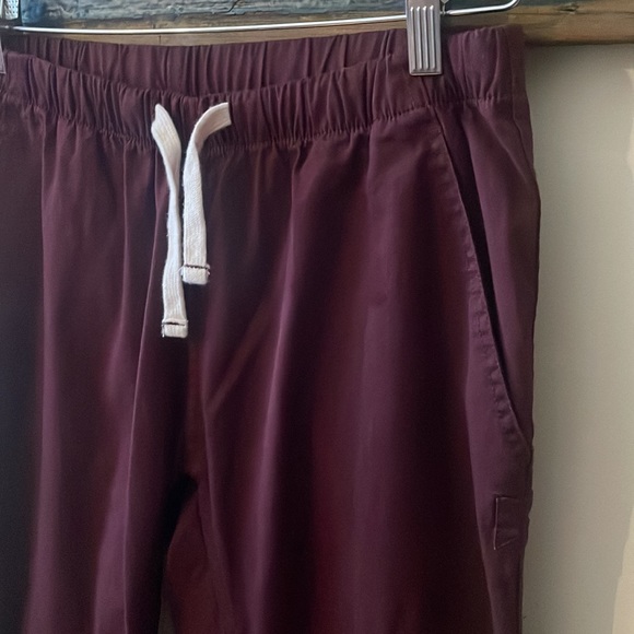Roots Burgundy Pull On Ankle Pants Size Small - Picture 8 of 15